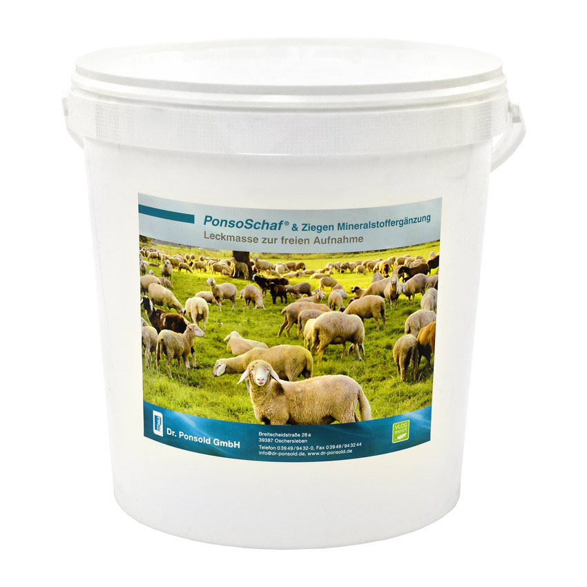 1 x 20 kg Leckschale Eimer L92 für Schafe ZiegenSchalen-Wild ohne Kupfer 1er Pack 